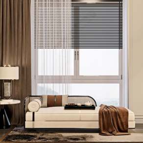 新中式贵妃椅3D模型下载